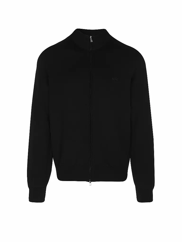 BOSS | Strickjacke PALANO | schwarz