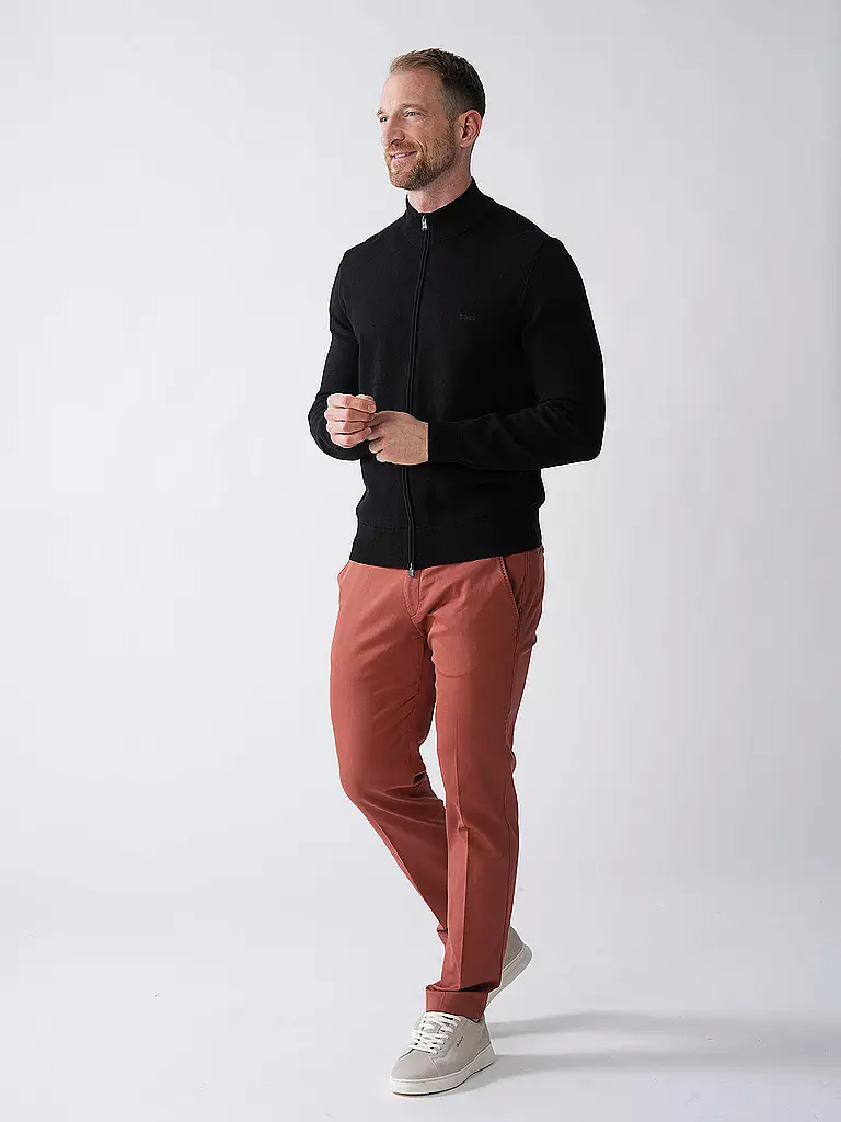 BOSS | Strickjacke PALANO | schwarz