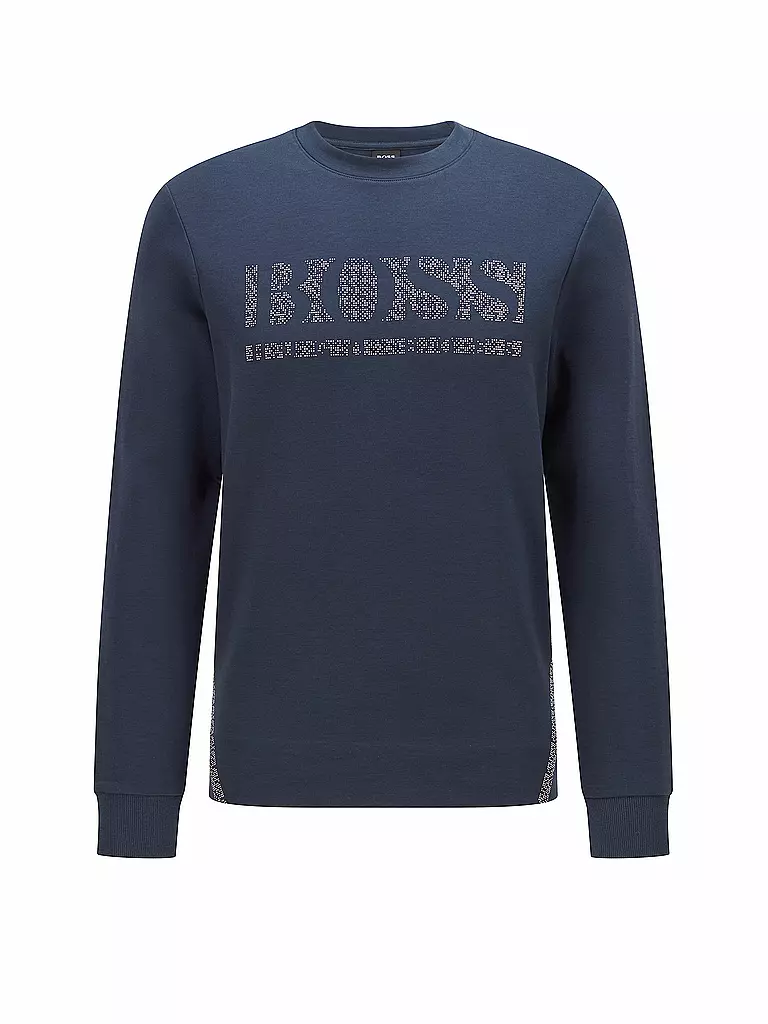 BOSS | Sweater Salbo Iconic | blau