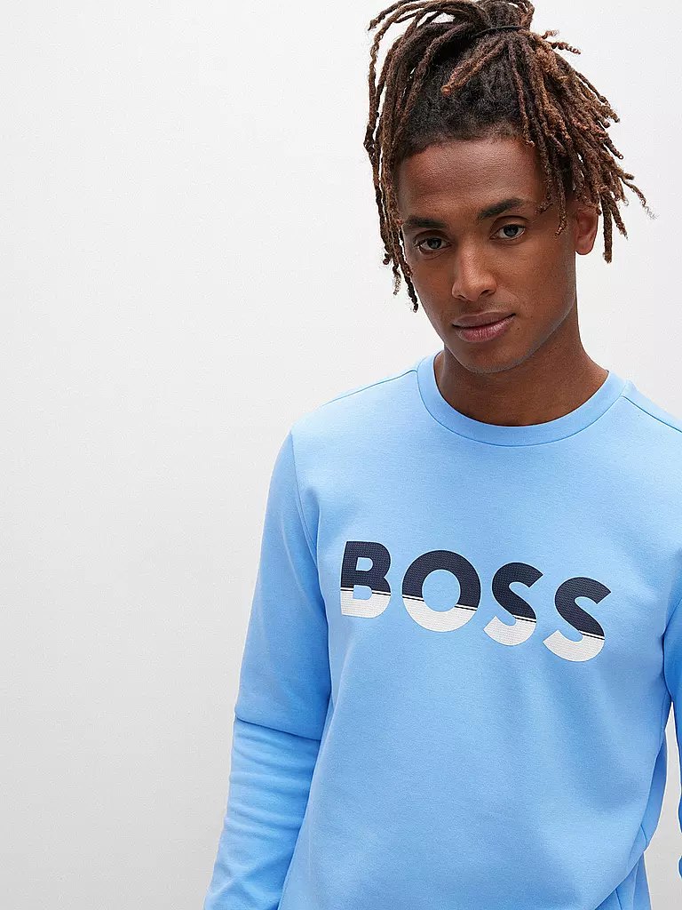 BOSS | Sweater SALBO | blau