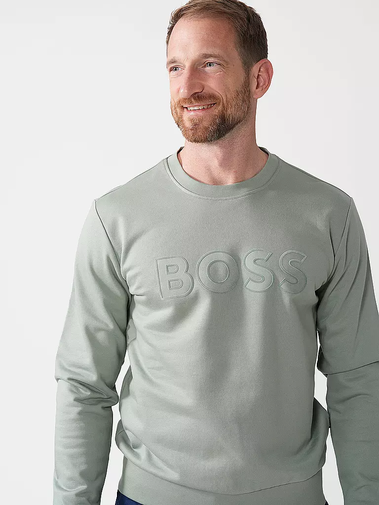 BOSS | Sweater SOLERI | dunkelblau
