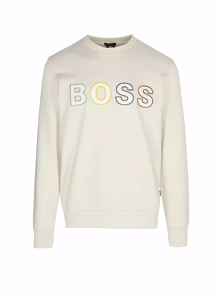 BOSS | Sweater Stadler 77 | weiss