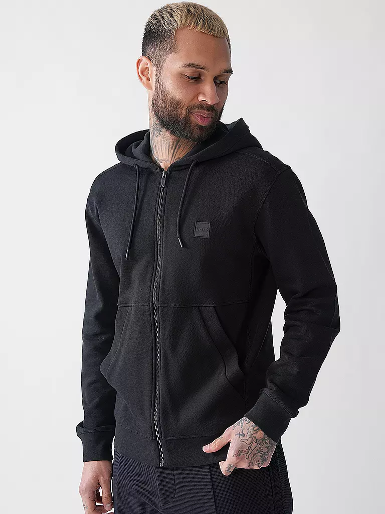 BOSS | Sweatjacke ZETALKY | beige