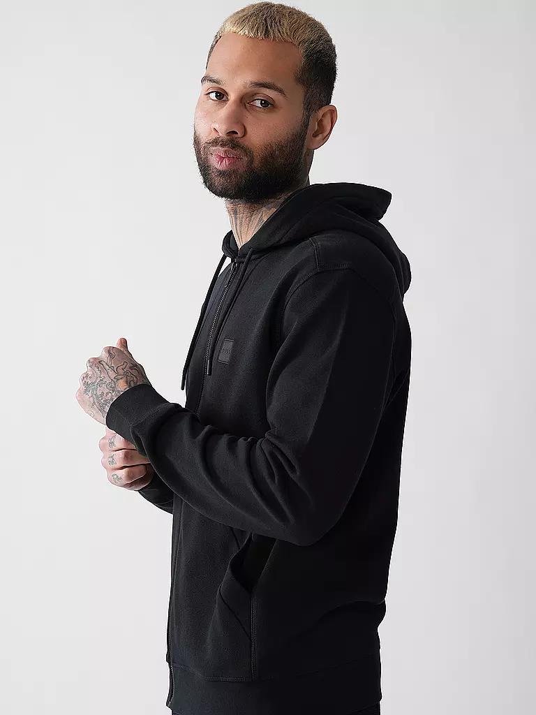 BOSS | Sweatjacke ZETALKY | beige