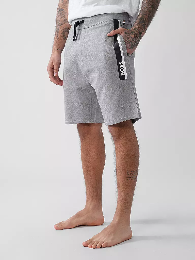BOSS | Sweatshorts  | hellgrau