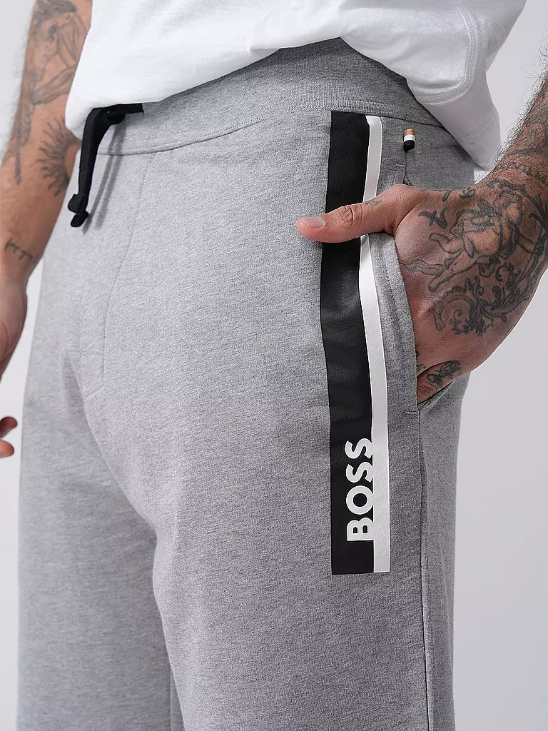 BOSS | Sweatshorts  | hellgrau