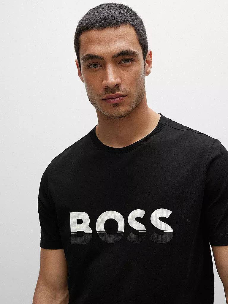 BOSS | T Shirt Tee 1 | schwarz
