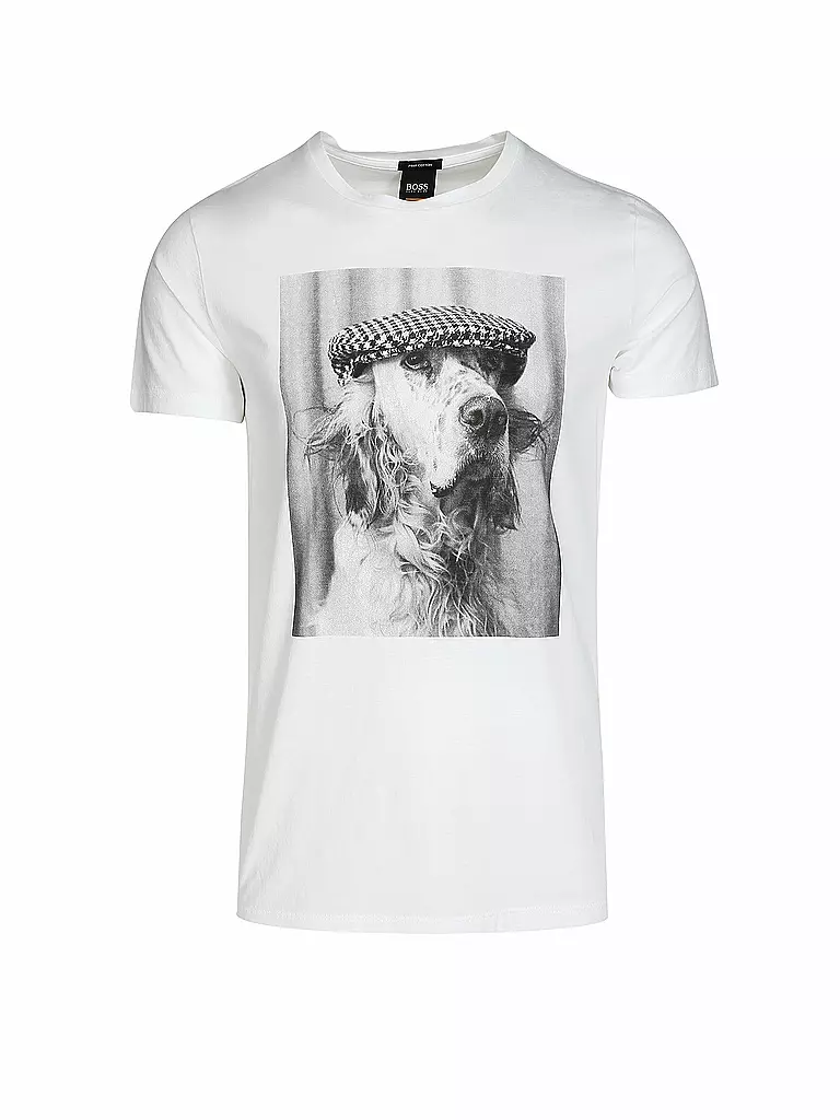 BOSS | T-Shirt "Teedog" | weiß