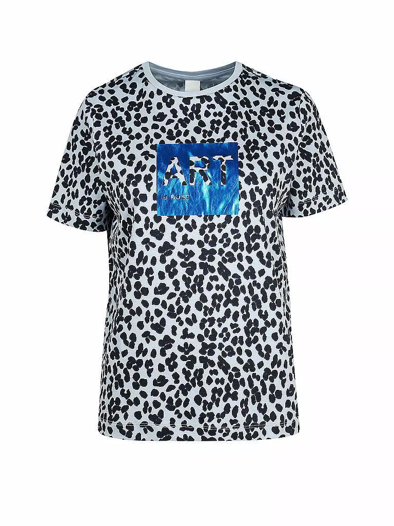 BOSS | T-Shirt "Tewindow" | blau