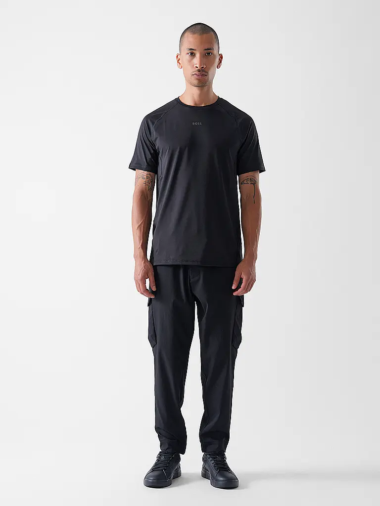 BOSS | T-Shirt  | schwarz