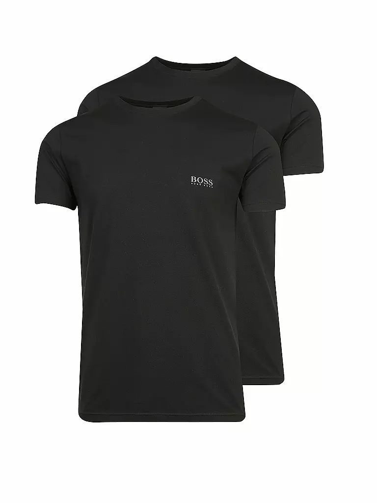 BOSS | T-Shirt 2-er Pkg. | schwarz