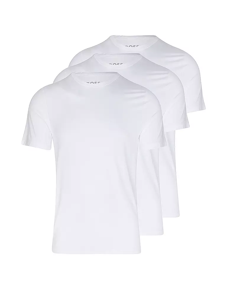 BOSS | T-Shirt 3er Pkg white | weiss