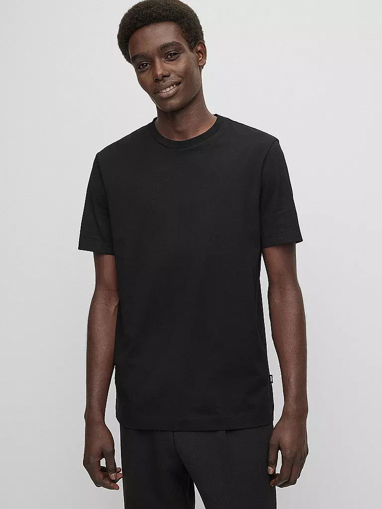 BOSS | T-Shirt Regular Fit THOMPSON | schwarz