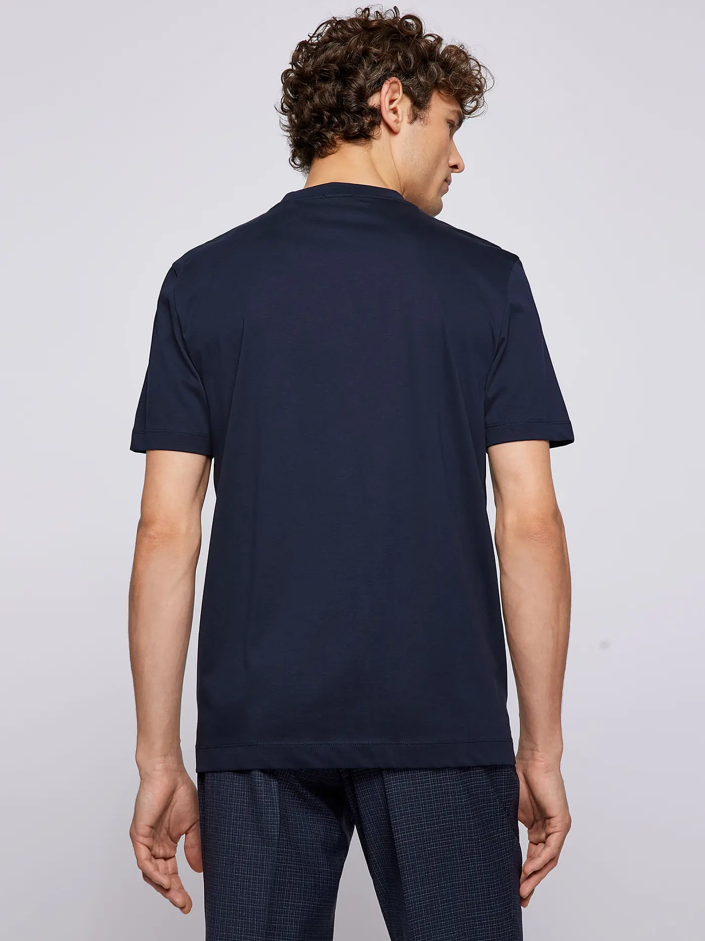 BOSS | T-Shirt Regular Fit THOMPSON | dunkelblau