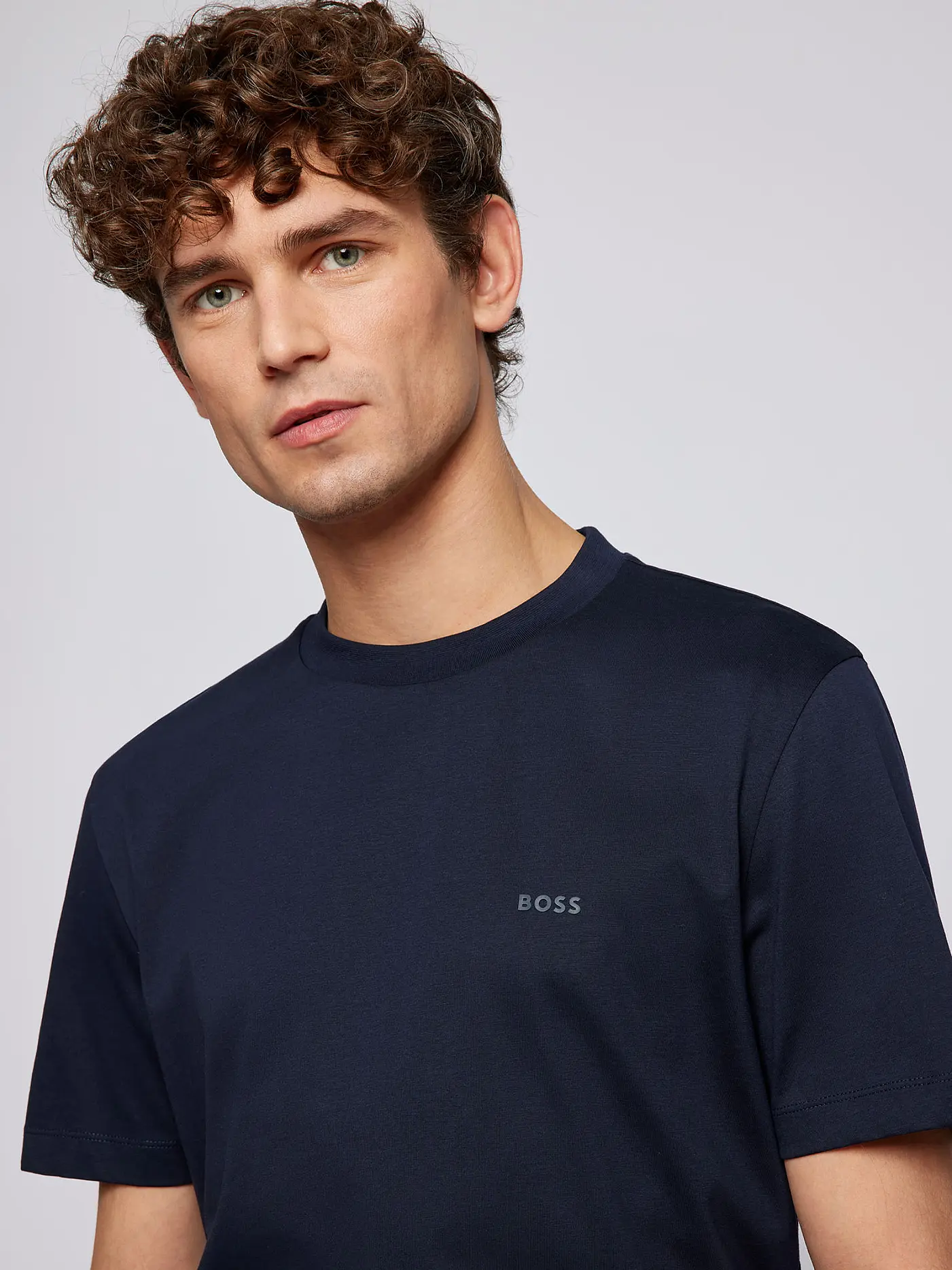 BOSS | T-Shirt Regular Fit THOMPSON | dunkelblau