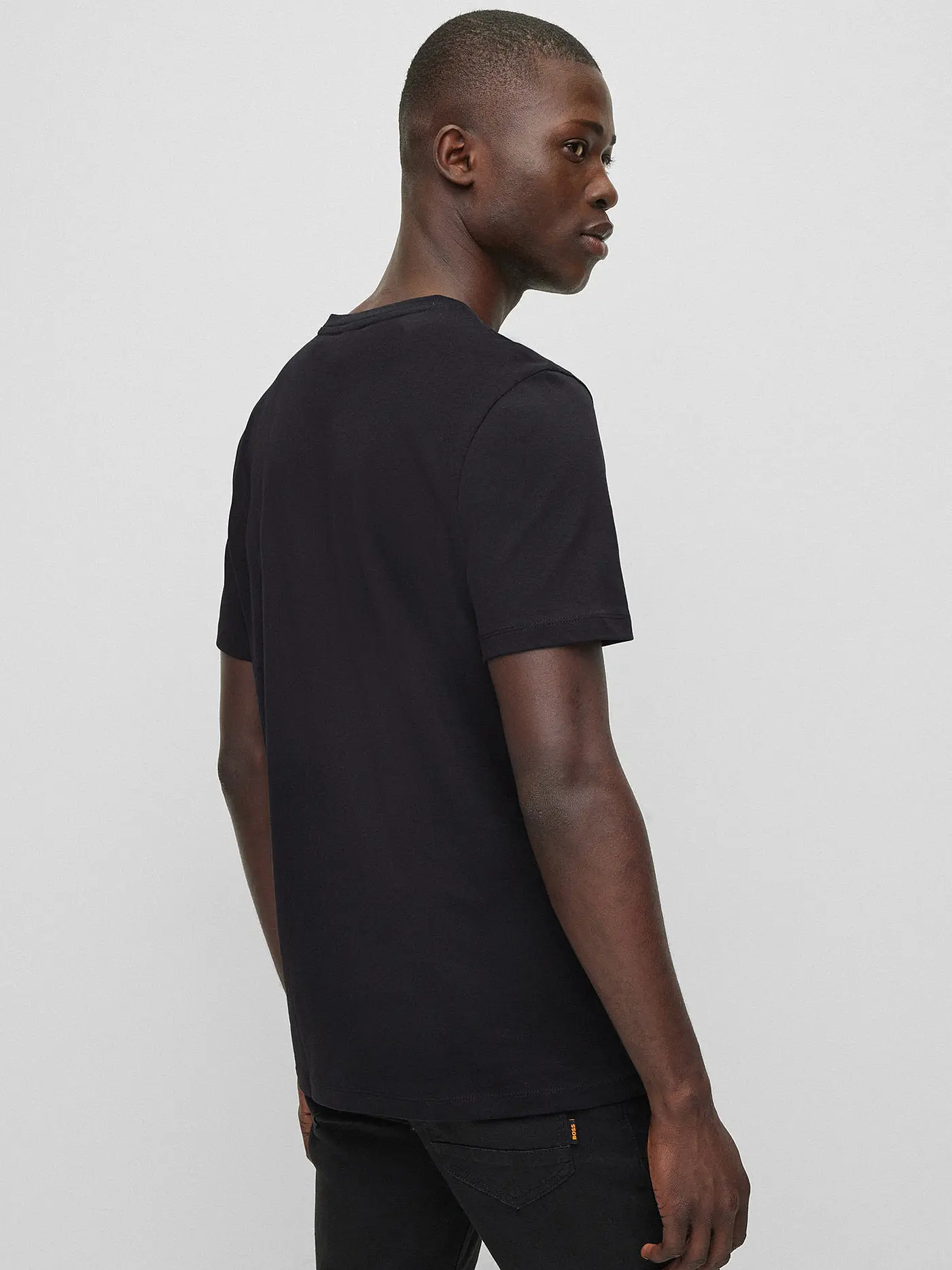BOSS | T-Shirt Relaxed Fit TALES | schwarz