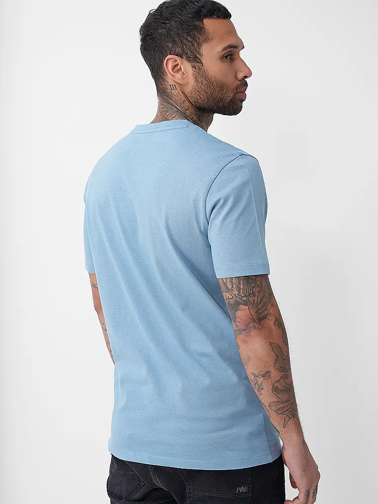 BOSS | T-Shirt Relaxed Fit TALES | Hellblau
