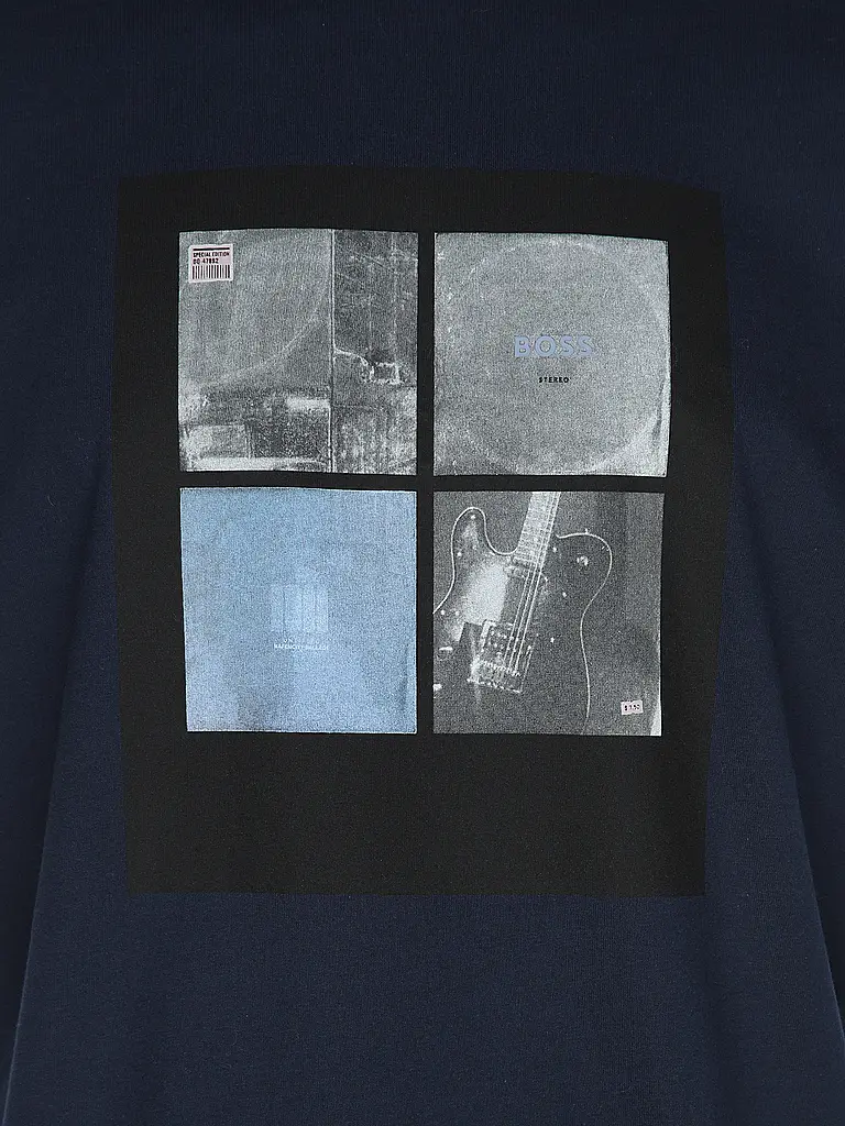 BOSS | T-Shirt TE_COVER | Blau