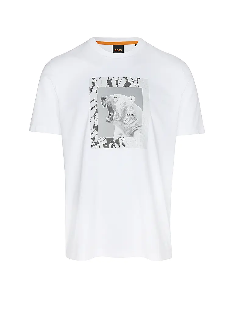 BOSS | T-Shirt TE_LUPO  | weiss