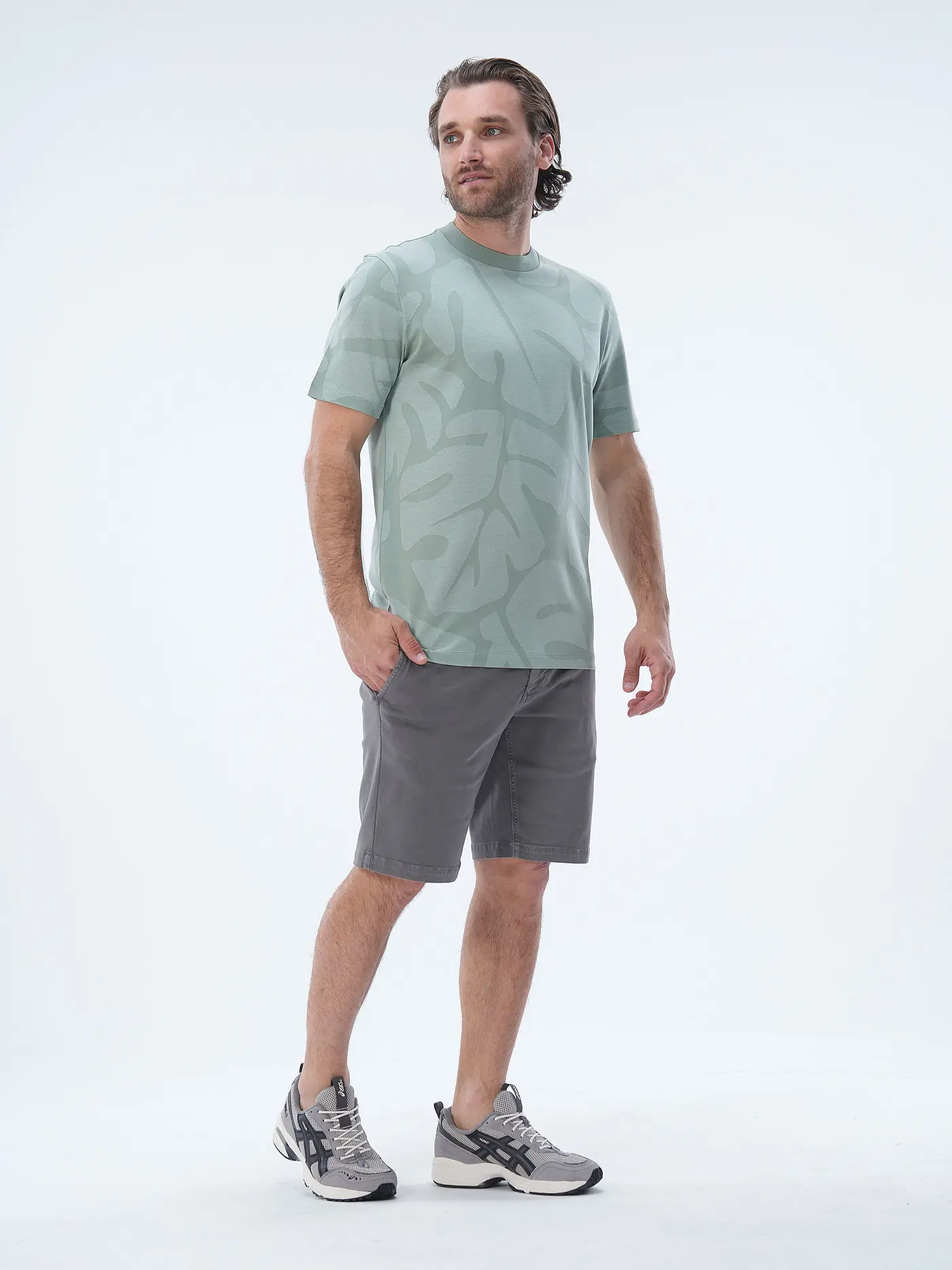 BOSS | T-Shirt THOMPSON | hellblau