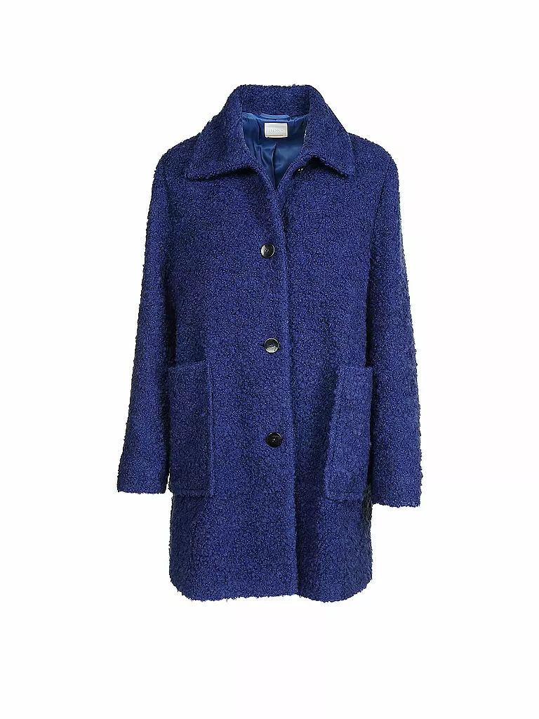 BOSS | Wollmantel "Ochilly" | blau