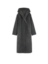 BOSS | Wollmantel in Felloptik COSFUR_DF | Grau