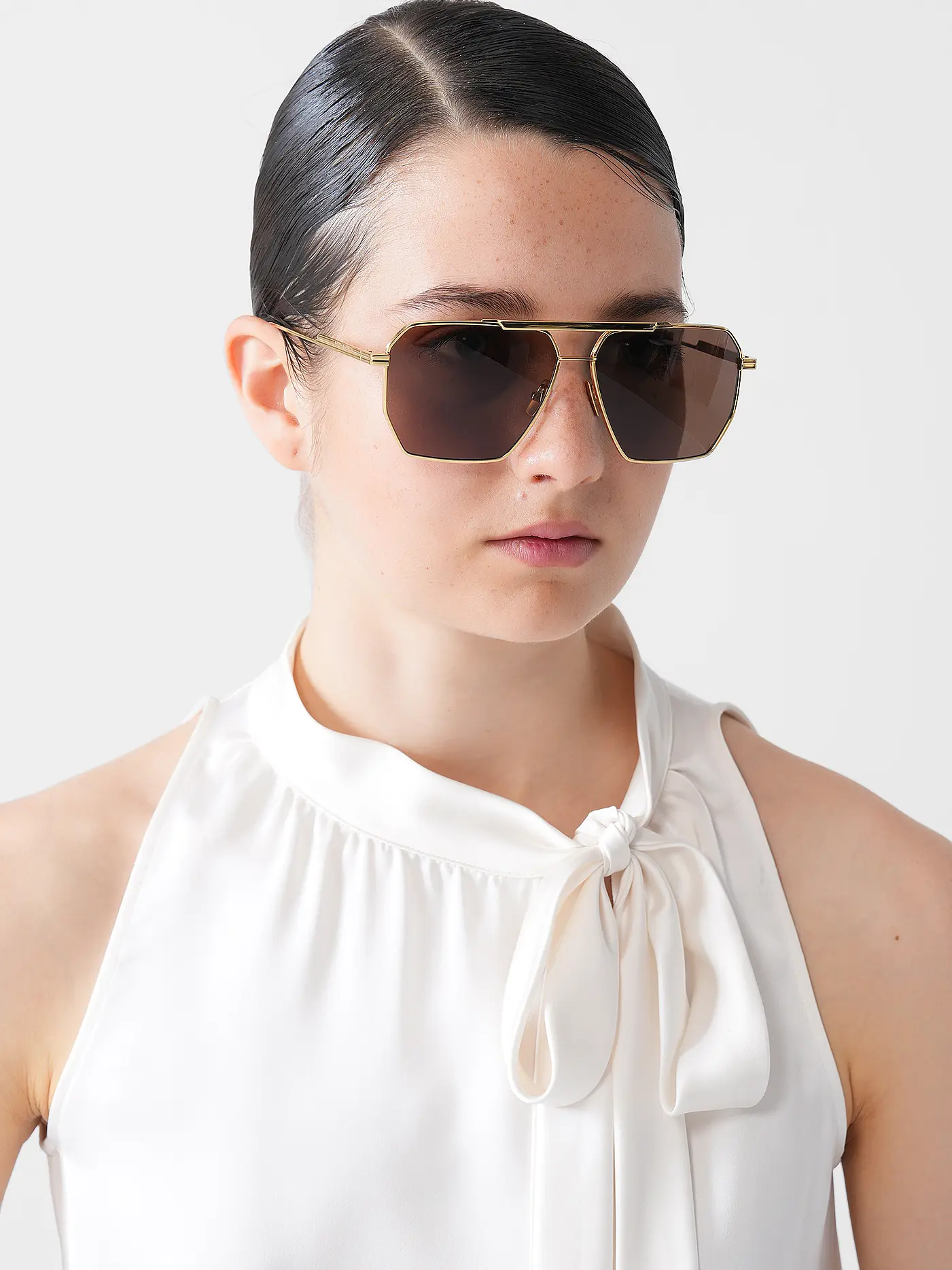BOTTEGA VENETA | Sonnenbrille BV1012S | gold