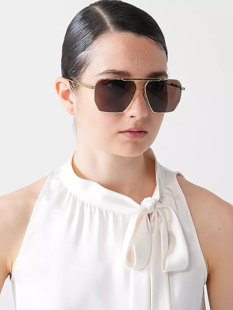 BOTTEGA VENETA | Sonnenbrille BV1012S | gold