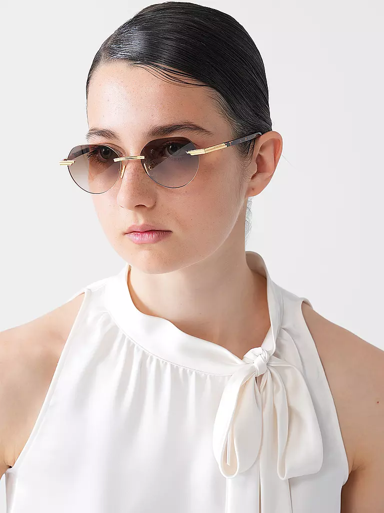 BOTTEGA VENETA | Sonnenbrille BV1379S | gold