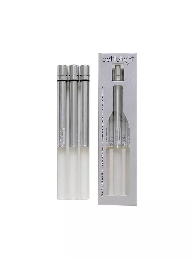 BOTTLELIGHT | Bottlelight Flaschenleuchte – kaltweiß  LED | weiß