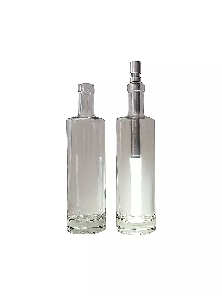 BOTTLELIGHT | Glasflasche Titano 0,5l | transparent