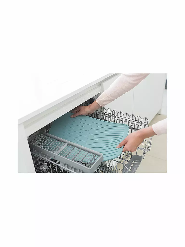 BRABANTIA | Silikon Abtropfmatte Mint | türkis