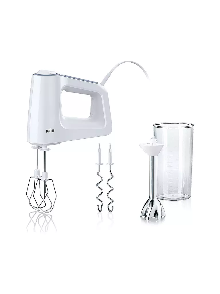 BRAUN | Handmixer MultiMix 3 HM 3107WH | weiß