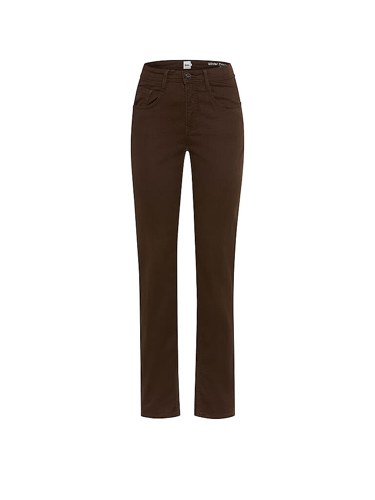 BRAX Hose CAROLA braun | 38 (kurz)