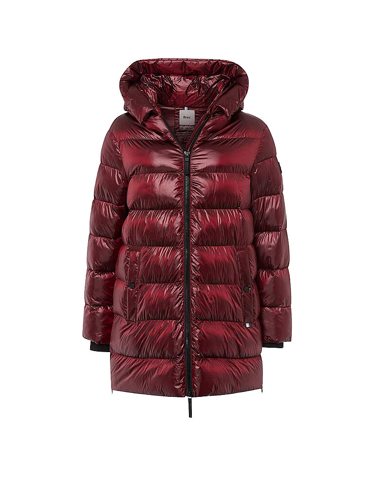 BRAX Steppmantel TORONTO dunkelrot | 48