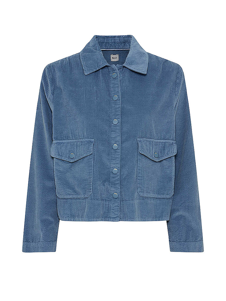 BRAX Overshirt VEGA blau | 38