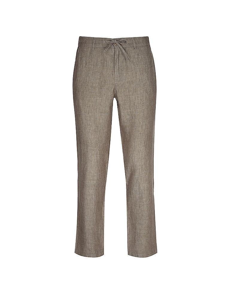 BRAX Leinenhose FABIO braun | 32/L34