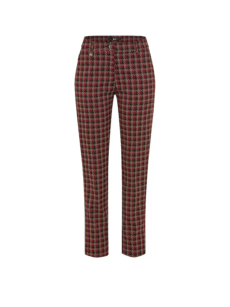 BRAX | Chino 7/8 MARON S | dunkelrot