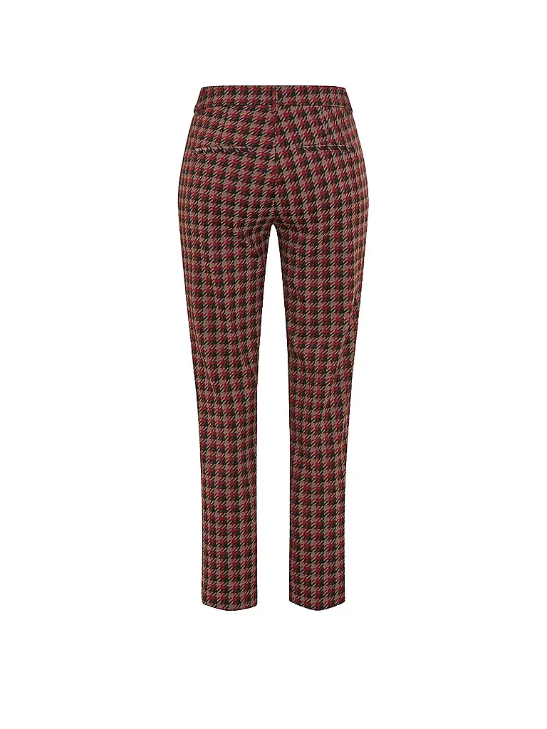 BRAX | Chino 7/8 MARON S | dunkelrot