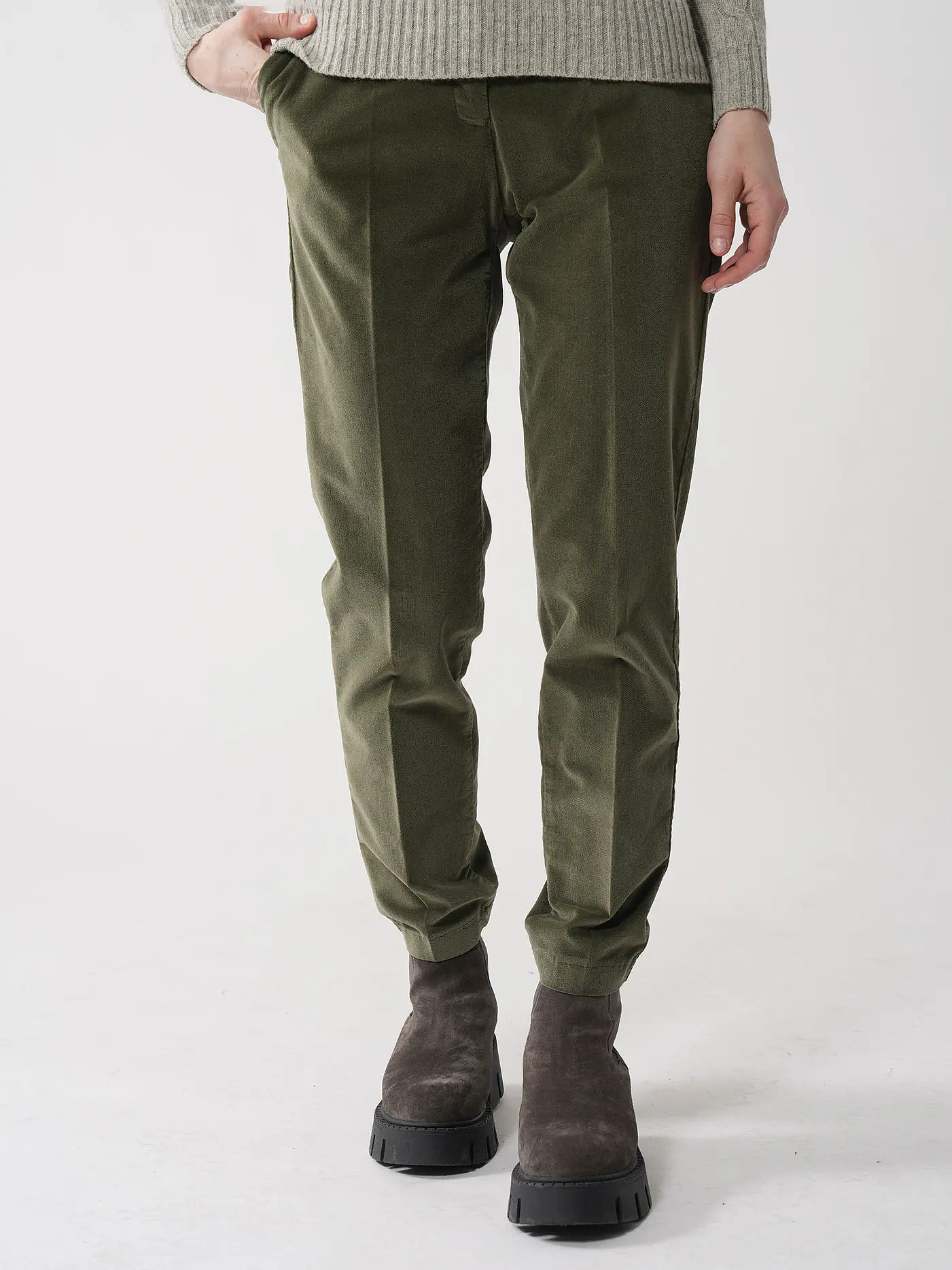 BRAX | Chino 7/8 MARON S | olive