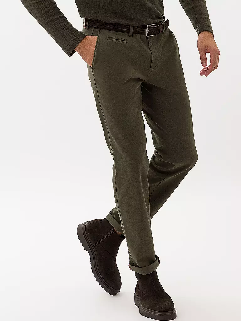 BRAX | Chino FABIO IN | olive