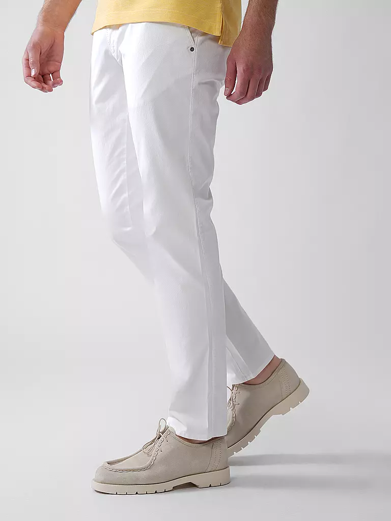 BRAX | Chino Modern Fit FABIO_IN | weiss