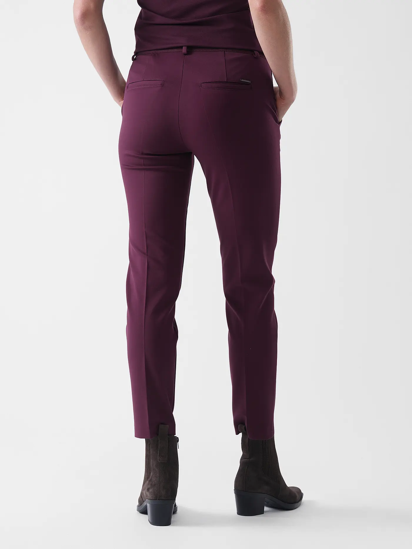 BRAX | Chino STYLE.MARON S | dunkelrot