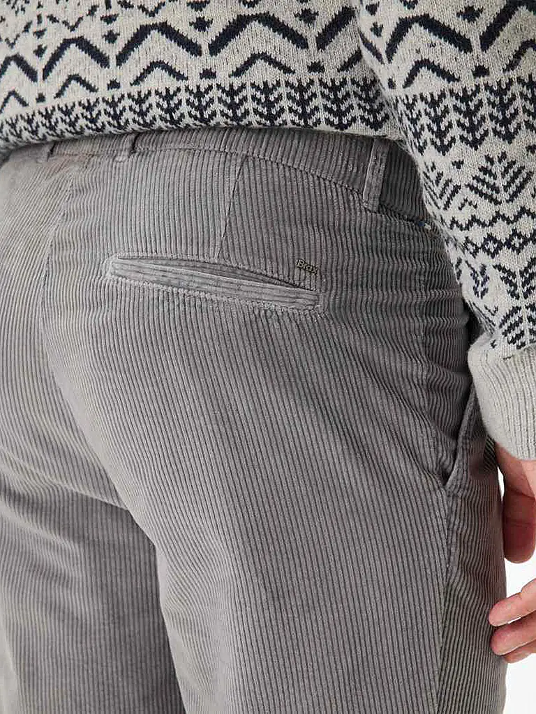 BRAX | Cordhose TINO | grau