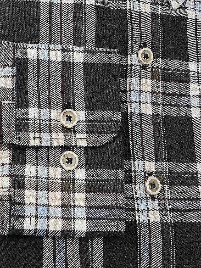 BRAX | Hemd Modern Fit DANIEL C | schwarz