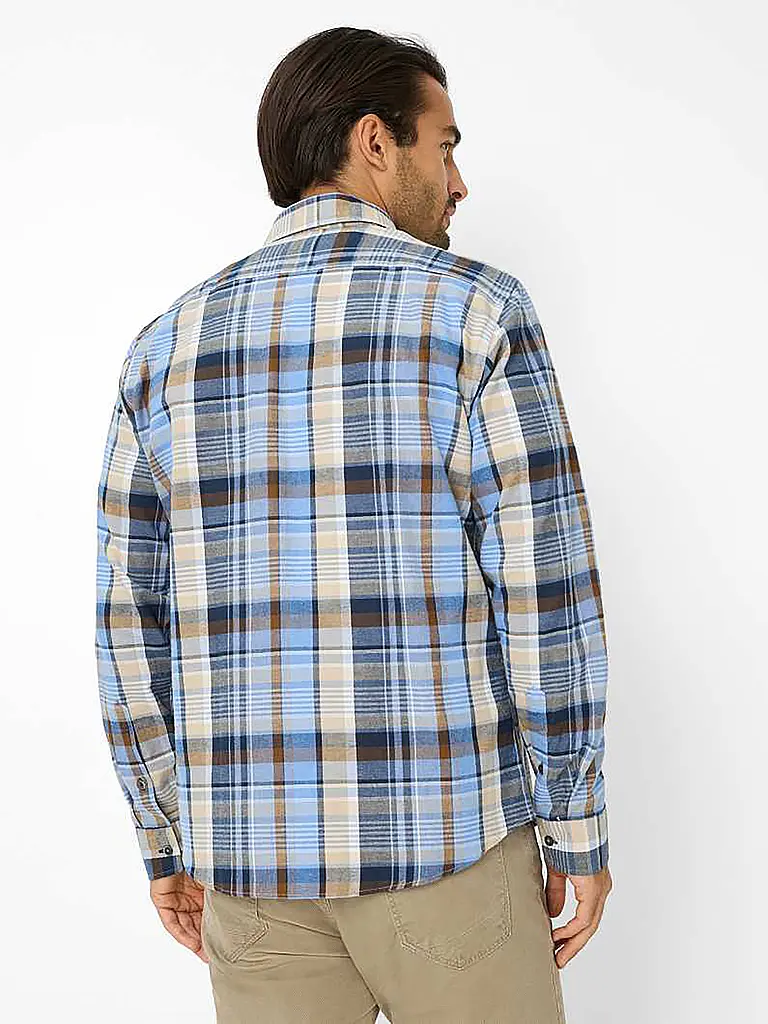 BRAX | Hemd Regular Fit  | blau