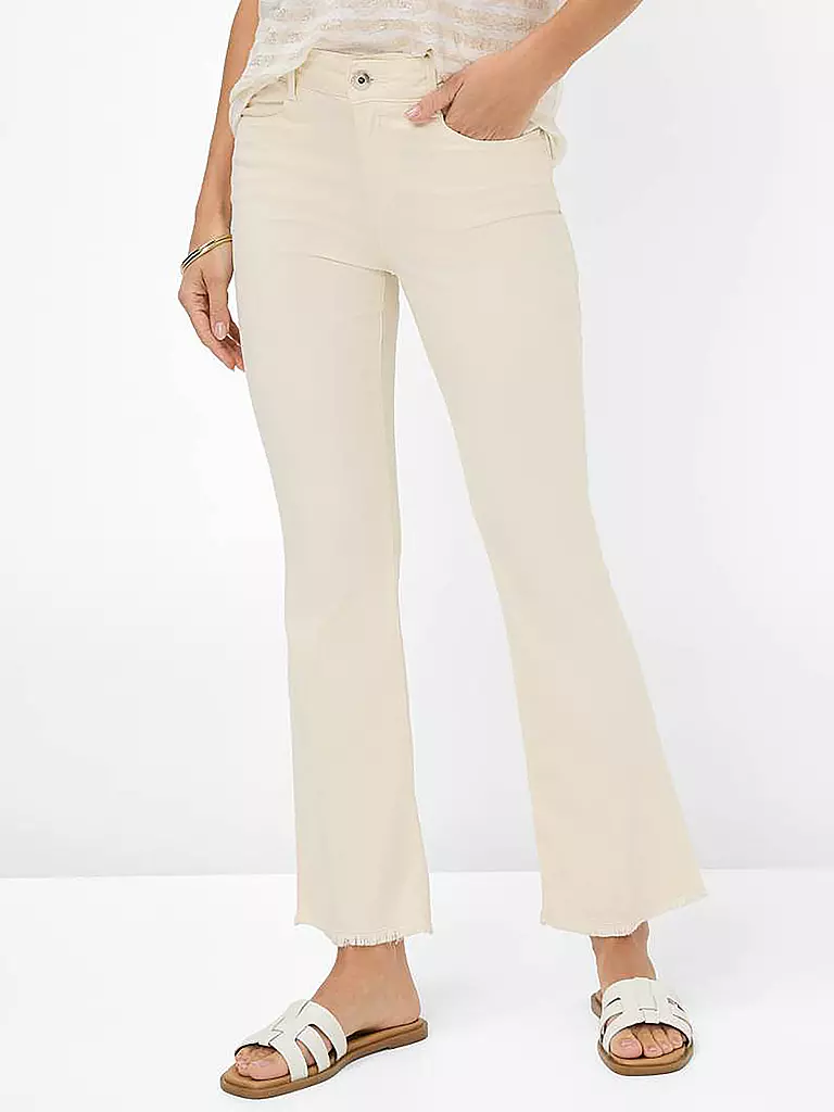 BRAX | Hose Flared Fit SHAKIRA S 7/8 | creme