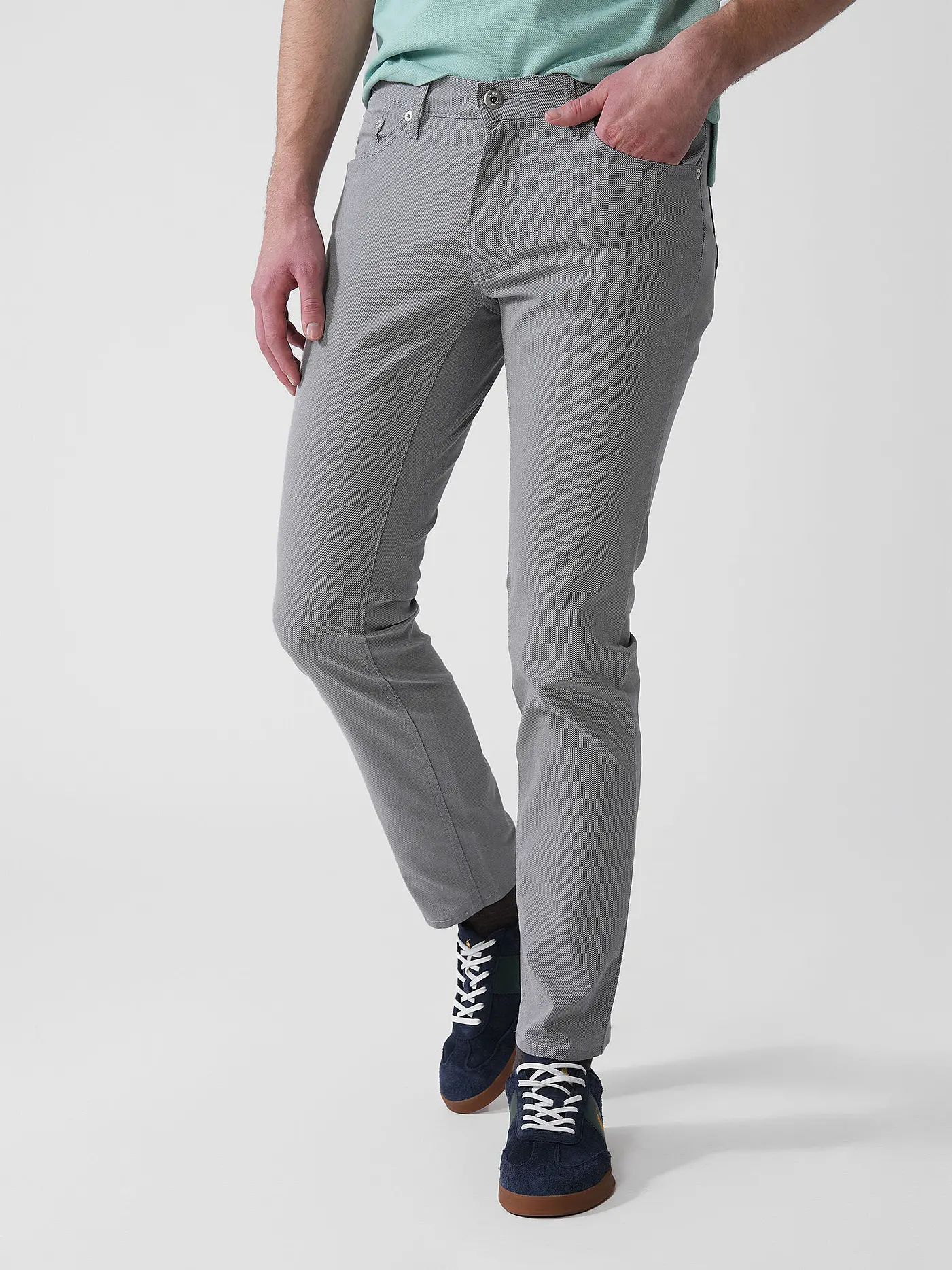 BRAX | Hose Modern Fit CHUCK | grau