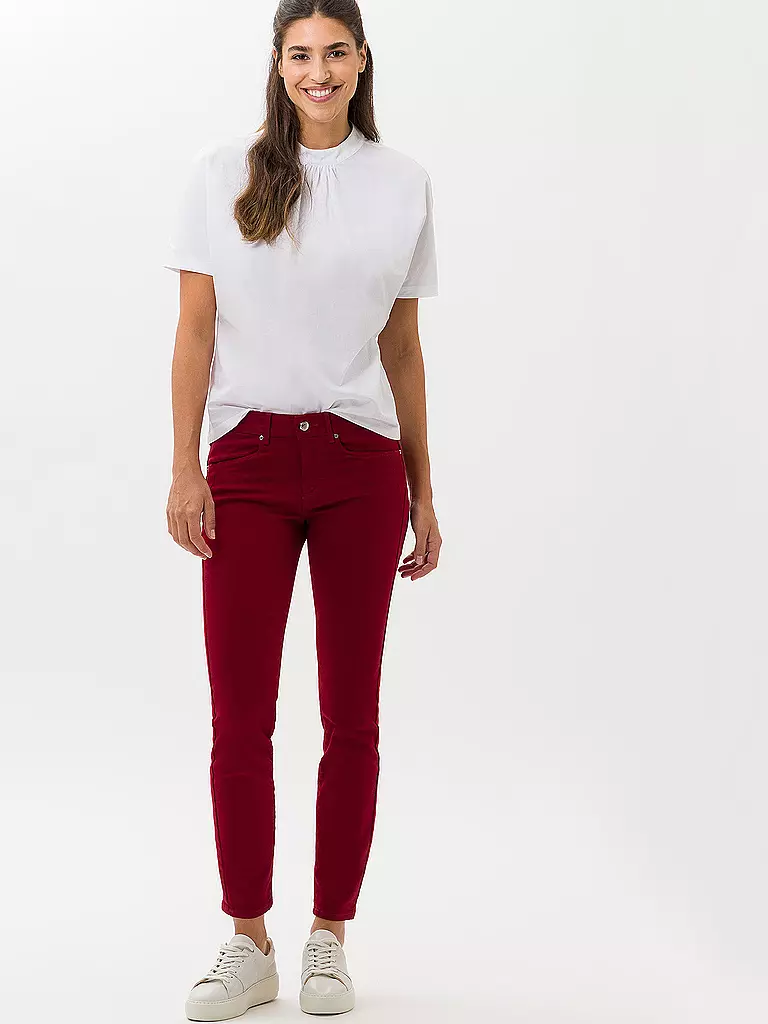 BRAX | Hose Skinny Fit ANA | rot