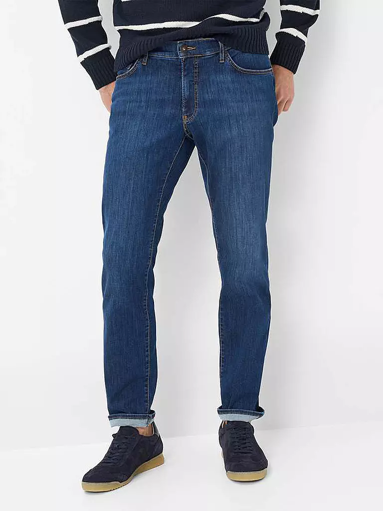 BRAX | Hose Slim Fit CHUCK | dunkelblau